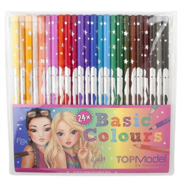 Набір кольорових олівців Depesche, 24 шт. (46710/33924) - Pampik