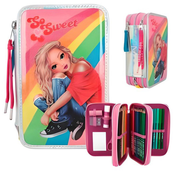 Пенал с наполнением Depesche Top Model, розовый (411049/32865) - Pampik - 4