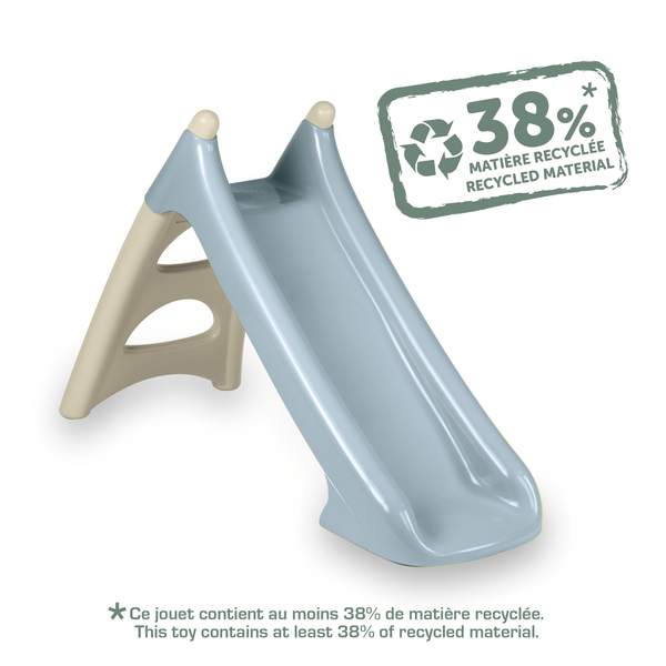 Гірка з водним ефектом Smoby Life, довжина 90 см, блакитний з бежевим (7600820630) - Pampik - 2