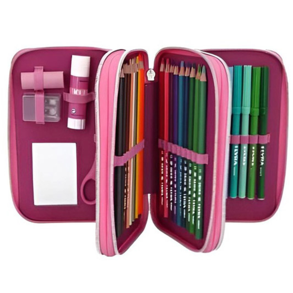 Пенал с наполнением Depesche Top Model, розовый (411049/32865) - Pampik - 3