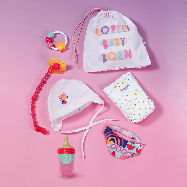 Набір аксесуарів для ляльки Baby Born серії Pinplay Перші важливі моменти (837979) - Pampik - 4