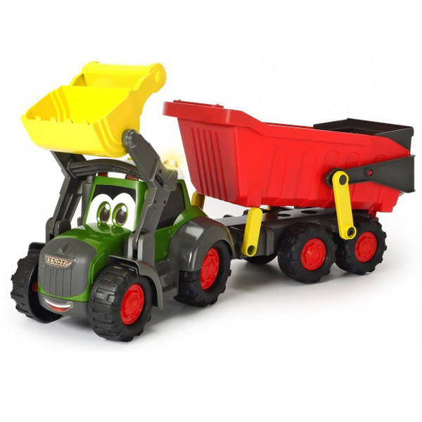 Трактор фермерський Dickie Toys АВС Фендт з рухомими частинами, звук, світло, 65 см (4119000) - Pampik - 2