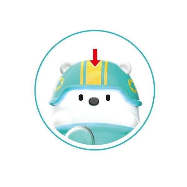 Брязкальце-неваляшка Urmywo Авіатор (101Y) - Pampik - 5