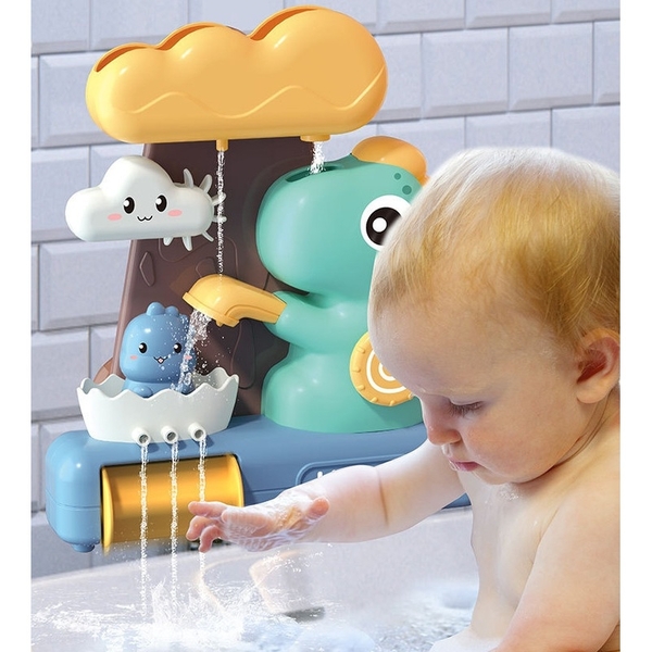 Дитяча іграшка для купання Urmywo Динозаврик у ванній (2018Y) - Pampik - 4