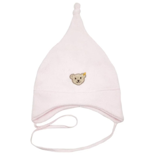 Шапочка велюровая Steiff, 3-4 года, розовый (0006865/8428) - Pampik