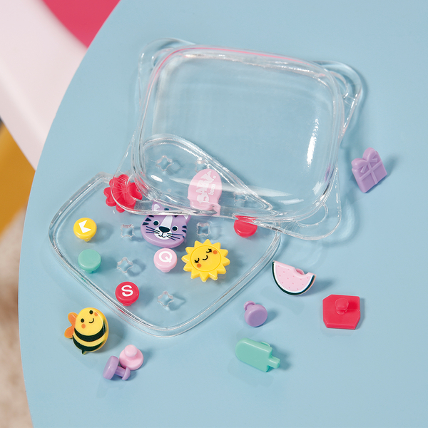 Нагрудник для куклы Baby Born серии Pinplay Стильное кормление (837221) - Pampik - 4