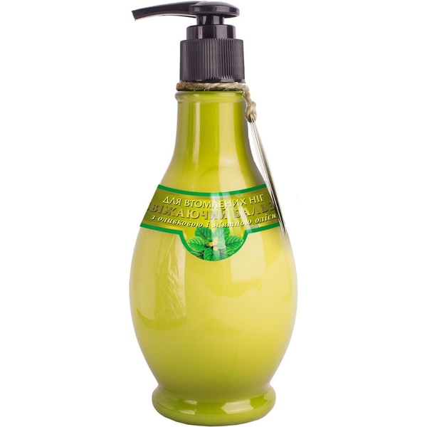 Бальзам для ніг Viva Oliva Освіжаючий, з оливковою та м'ятною олією, 275 мл - Pampik