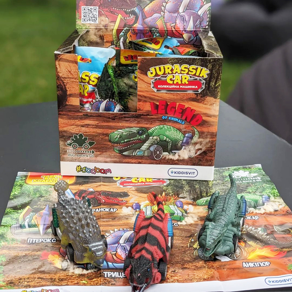 Уцінка. Колекційна машинка #sbabam Jurassik Car, в асортименті (14/CN23) - Pampik - 7