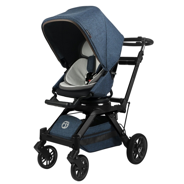 Прогулочная коляска Orbit Baby G5 Melange Navy/Black - Pampik