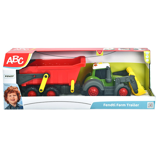 Трактор фермерський Dickie Toys АВС Фендт з рухомими частинами, звук, світло, 65 см (4119000) - Pampik - 12