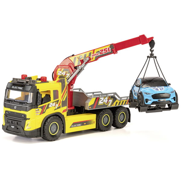 Автомобіль Dickie Toys Вольво Евакуатор з машинкою, звук, світло, 55 см (3749039) - Pampik - 3