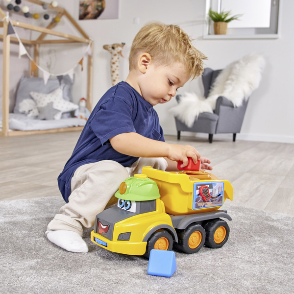 Самоскид Dickie Toys АВС Сортер Гаррі, звук, світло, 30 см (4115008) - Pampik - 12