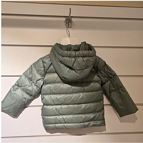 Куртка пуховая Steiff стеганная с капюшоном, 3 мес, оливковый (6513509/13245) - Pampik - 6