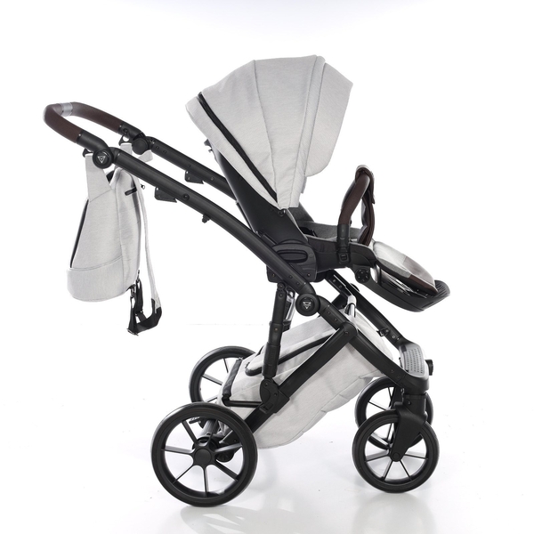 Універсальна коляска 2 в 1 Junama Space Waffle 01, сірий (J-SpW-01) - Pampik - 9