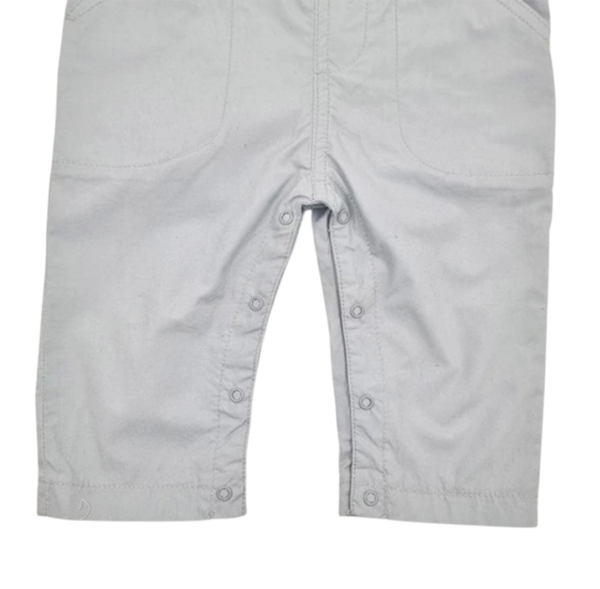 Комбинезон Steiff, котон, 9-12 мес, серый (6312712/7773) - Pampik - 4