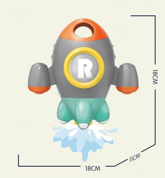 Дитяча іграшка для купання Urmywo Ракета (621DY) - Pampik - 6