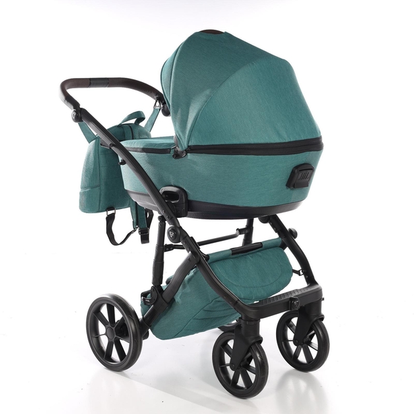 Універсальна коляска 2 в 1 Junama Space Waffle 03, зелений (J-SpW-03) - Pampik - 6