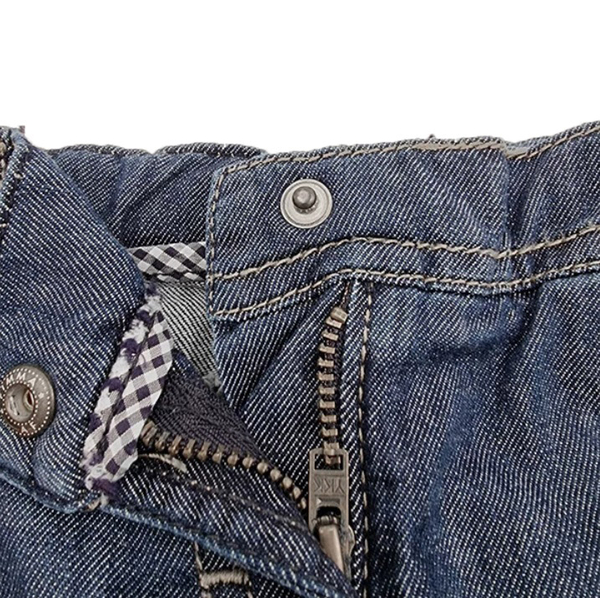 Спідниця котонова Steiff, джинс, 3 роки, синій (6633125/16431) - Pampik - 4