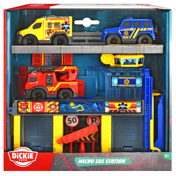 Ігровий набір Dickie Toys SOS Служба порятунку Мікро (3713017) - Pampik - 2