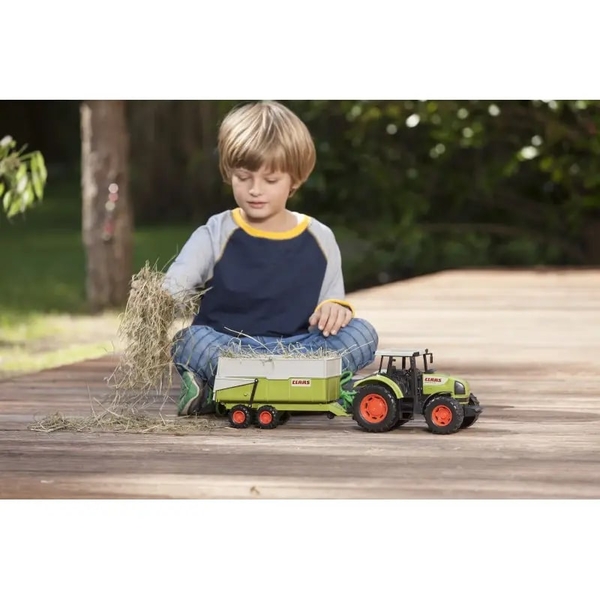 Трактор Dickie Toys CLAAS з причепом, 57 см (3739000) - Pampik - 6