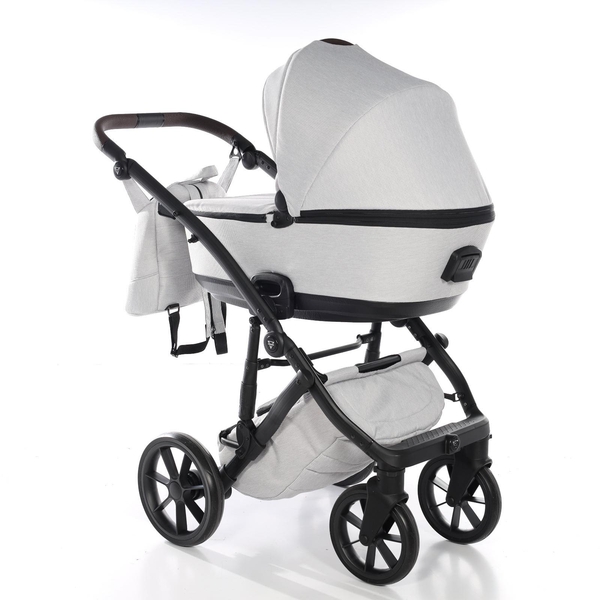 Універсальна коляска 2 в 1 Junama Space Waffle 01, сірий (J-SpW-01) - Pampik - 3