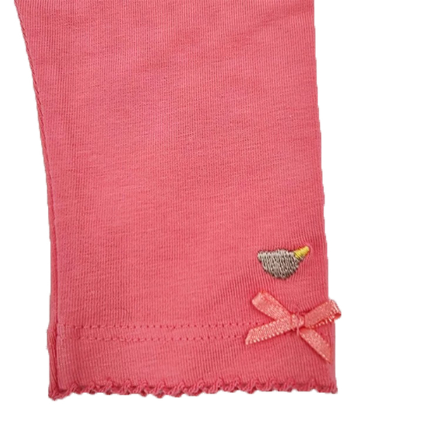 Лосини Steiff, бавовна, 3 міс., рожевий (6633016/15307) - Pampik - 3