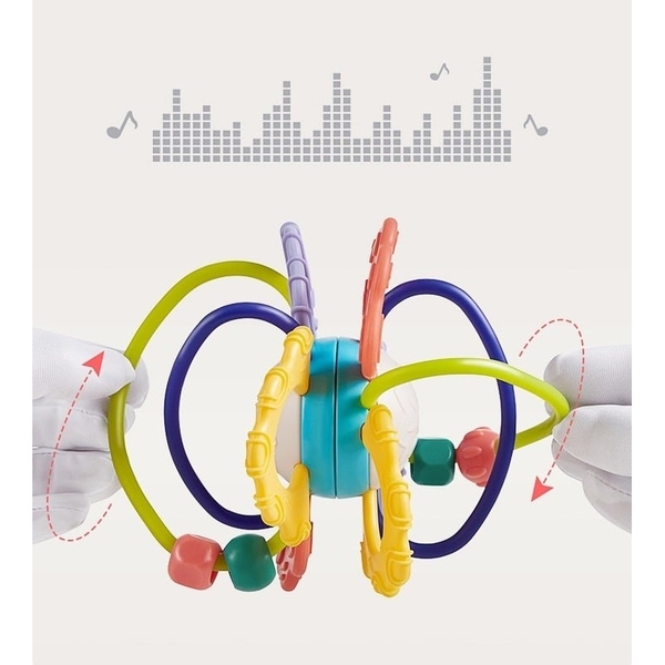 Брязкальце-прорізувач Urmywo (W1005U) - Pampik - 3