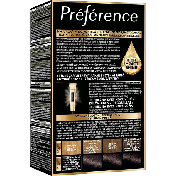 Стойкая краска для волос L'Oreal Paris Preference 3.0 Brasilia Dark Brown, 174 мл - Pampik - 2