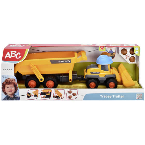 Трактор Dickie Toys ABC Вольво Трейсі, 65 см (4119007) - Pampik - 2