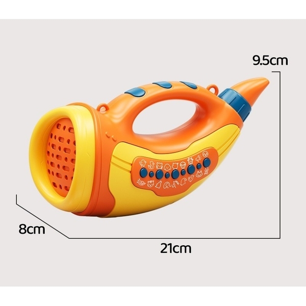 Дитячий музичний інструмент Urmywo Дудка, помаранчевий (660orange) - Pampik - 5