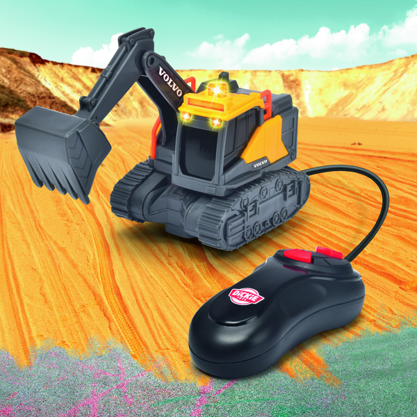 Міні-екскаватор Dickie Toys на дистанційному керуванні, 14 см (3722013) - Pampik - 7