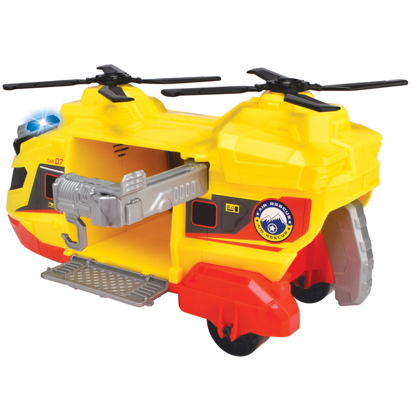 Функциональный вертолет Dickie Toys Служба спасения с носилками, звук, свет, 30 см (3306023) - Pampik - 3
