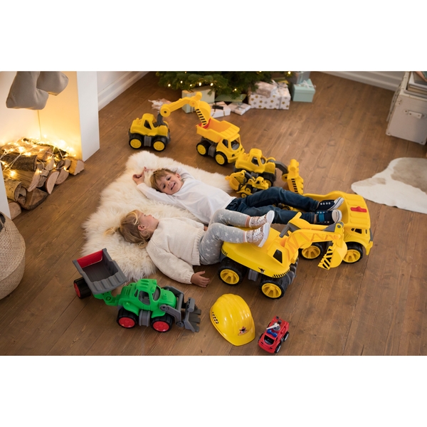 Екскаватор Big для катання малюка, жовтий (55811) - Pampik - 8