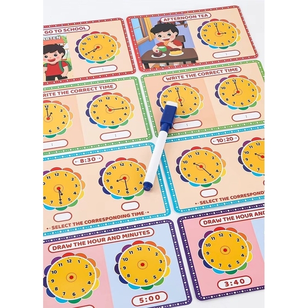 Дитячий розвиваючий тренажер Urmywo Годинник (2188-61) - Pampik - 6