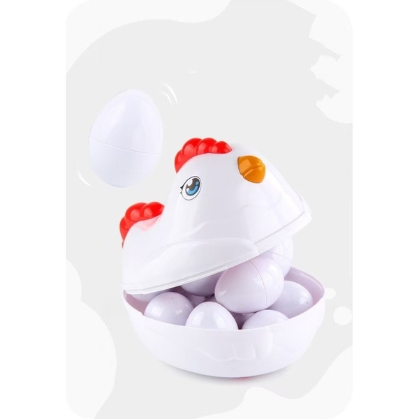 Развивающий набор сортер-головоломка Urmywo Наседка, цифры (DF20) - Pampik - 4