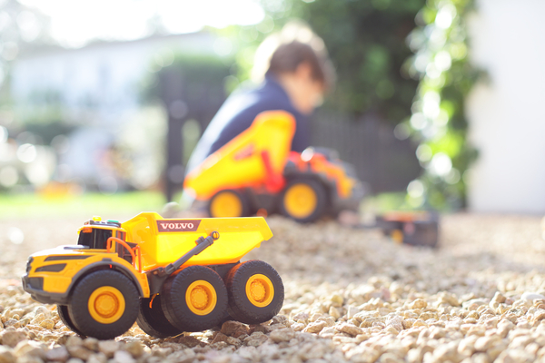 Самоскид Dickie Toys Вольво, звук, світло, 23 см (3723007) - Pampik - 10