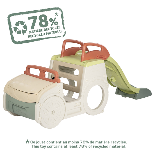 Игровой центр Smoby Life Автомобиль путешественника с горкой и песочницей (7600840207) - Pampik - 2