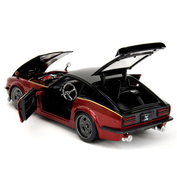 Машина металлическая Jada Форсаж Hиccaн Дaтcyн 240Z, 1:24, красный (253203090) - Pampik - 7