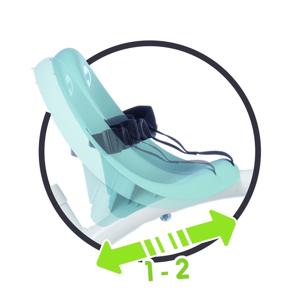 Трехколесный велосипед 3 в 1 Smoby Toys Би Муви Комфорт, голубой (740414) - Pampik - 9