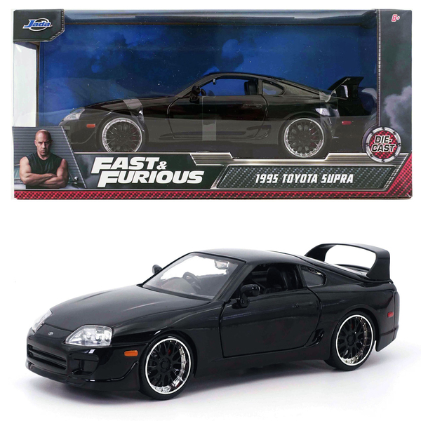 Машина металева Jada Форсаж Тойота Супра (1995), 1:24, чорний (253203077) - Pampik - 11