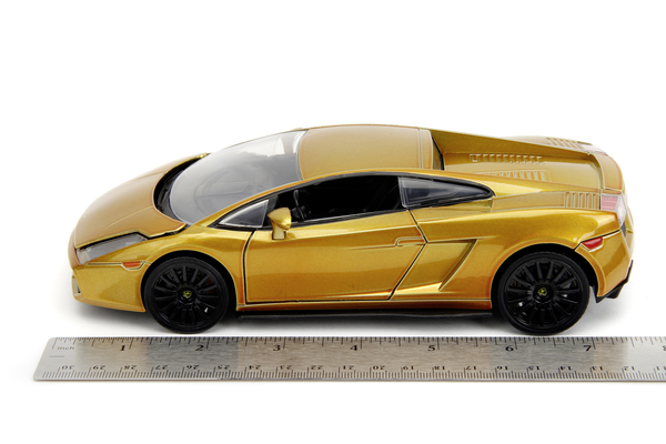 Машина металева Jada Форсаж Ламборгіні Галлардо, 1:24, жовтий (253203089) - Pampik - 17