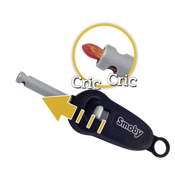 Игровой набор Smoby Барбекю-гриль на колесах, 18 аксессуаров (312001) - Pampik - 7