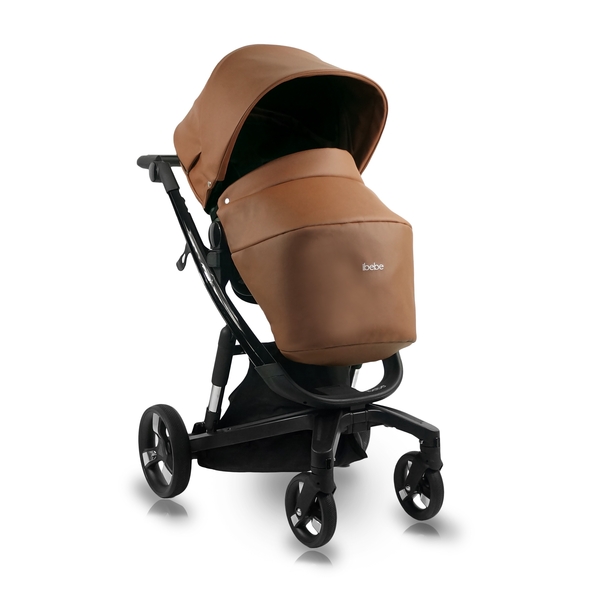 Універсальна коляска 2 в 1 Ibebe i-stop 22 Gloss, помаранчевий (ib-is-22-gls) - Pampik - 4