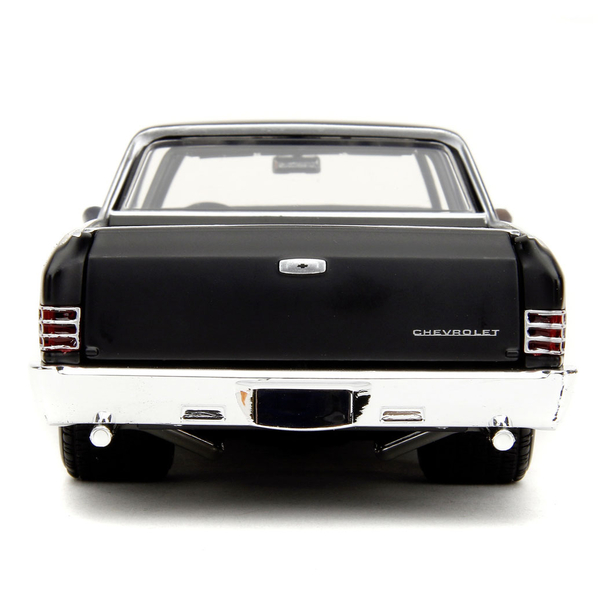 Машина металева Jada Форсаж Шевроле Ель Каміно (1967), 1:24, чорний (253203086) - Pampik - 7