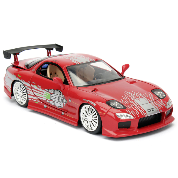 Машина металева Jаdа Форсаж Мазда RX-7 (1993), 1:24, червоний (253203033) - Pampik - 2