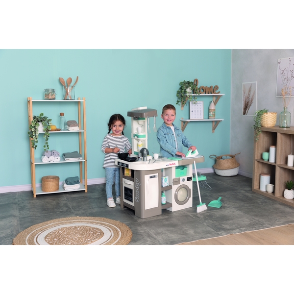 Інтерактивний набір 2 в 1 Smoby Тефаль. Кухня+Пральня (311050) - Pampik - 5