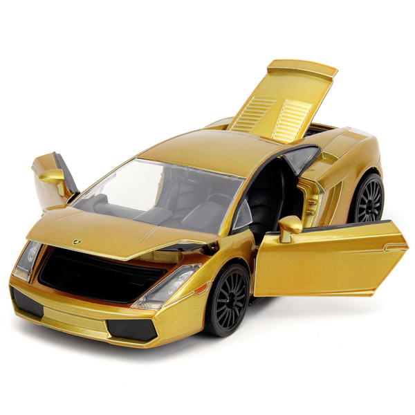 Машина металева Jada Форсаж Ламборгіні Галлардо, 1:24, жовтий (253203089) - Pampik - 11