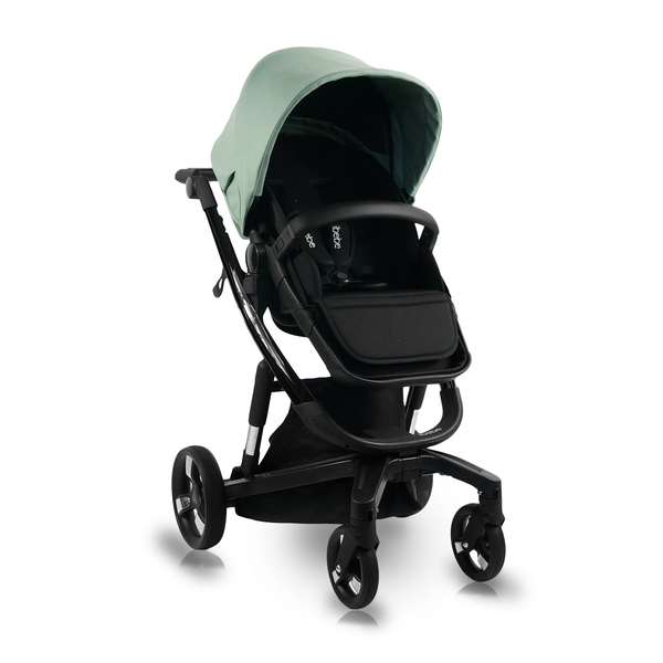Універсальна коляска 2 в 1 Ibebe i-stop 21 Gloss, світло-зелений (ib-is-21-gls) - Pampik - 2