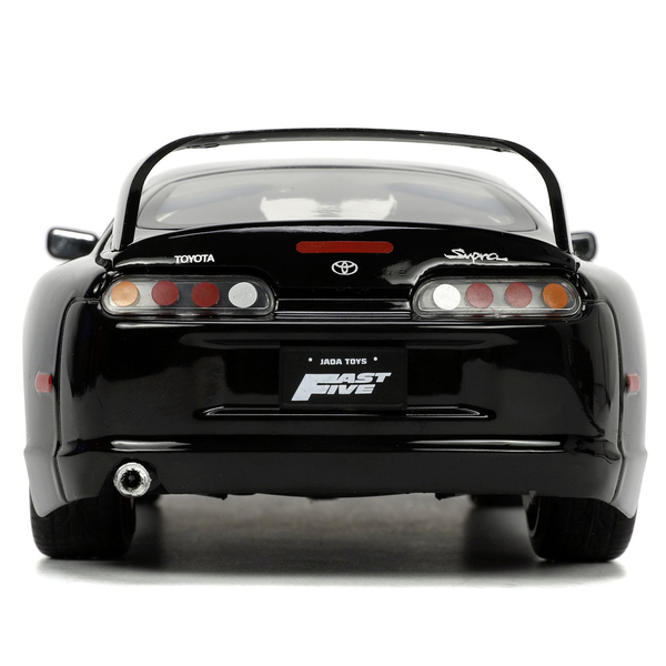 Машина металева Jada Форсаж Тойота Супра (1995), 1:24, чорний (253203077) - Pampik - 6