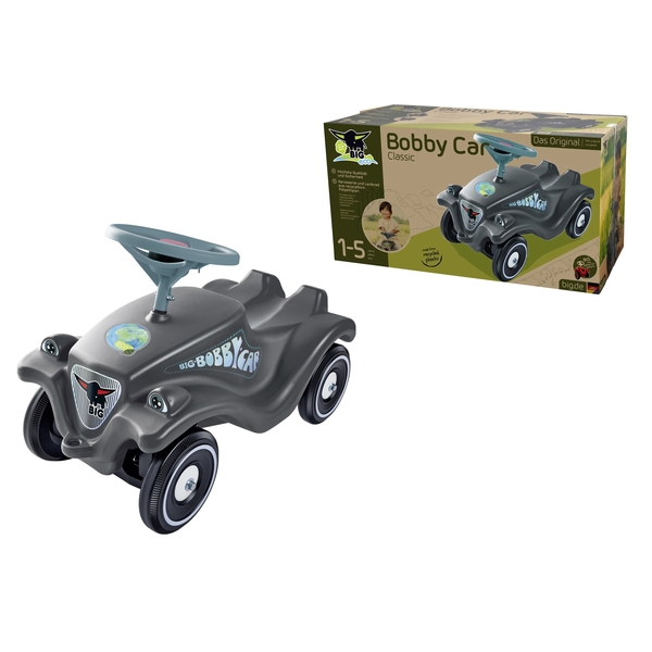 Машинка Big для катания малыша, серый с бирюзовым (56137) - Pampik - 4